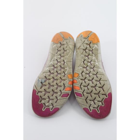 Nike Free Transform Flynit Trainer Mango Purple Sneaker Shoes womens 7 running - Picture 3 of 4